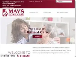Sites similar to mayshomecare.com