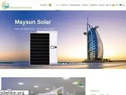 Sites similar to maysunsolar.com