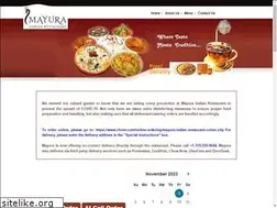 Sites similar to mayura-indian-restaurant.com
