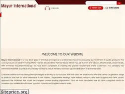Sites similar to mayurinternational.com