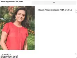 Sites similar to mayuriwijayasundara.com