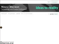 Sites similar to mayurmacwan.com