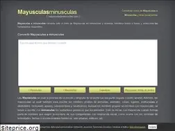 Sites similar to mayusculasaminusculas.com