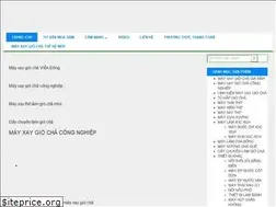 Sites similar to mayxaygiochaviendong.com