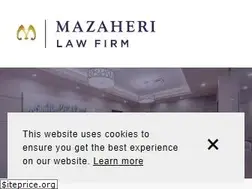 Sites similar to mazaherilawfirm.com