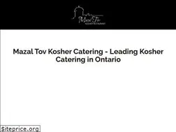 Sites similar to mazaltovkoshercuisine.com