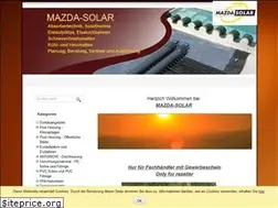 Sites similar to mazda-solar.com