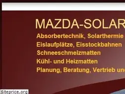 Sites similar to mazda-solar.de