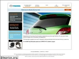 Sites similar to mazdaserviceinfo.com