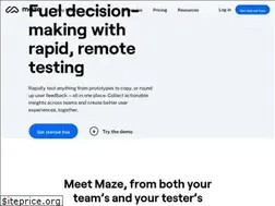 Sites similar to maze.co