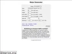 Sites similar to mazegenerator.net