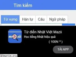 Sites similar to mazii.net