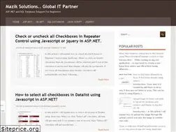 Sites similar to maziksolutions.blogspot.in
