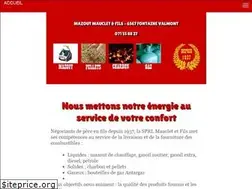 Sites similar to mazoutmauclet.be