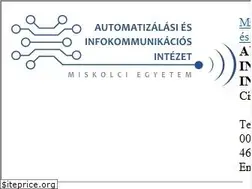 Sites similar to mazsola.iit.uni-miskolc.hu