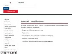 Sites similar to mazuma.lt