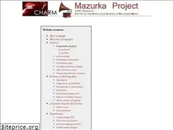 Sites similar to mazurka.org.uk