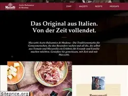 Sites similar to mazzettioriginale.de