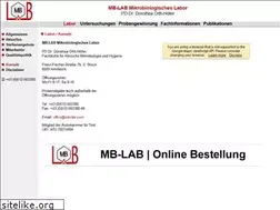 Sites similar to mb-lab.com