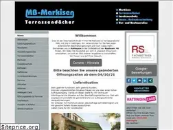Sites similar to mb-markisen.de