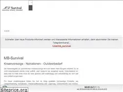 Sites similar to mb-survival.de