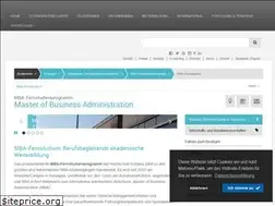 Sites similar to mba-fernstudienprogramm.de