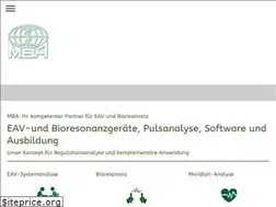 Sites similar to mba-gmbh.de