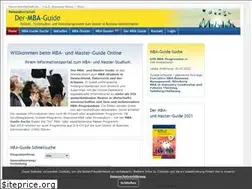 Sites similar to mba-guide.de