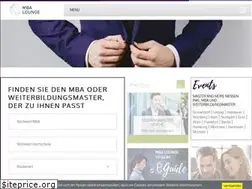 Sites similar to mba-lounge.de