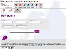 Sites similar to mba-studies.eu