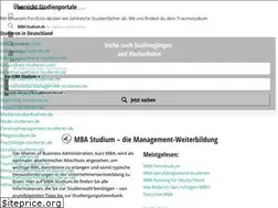 Sites similar to mba-studium.de