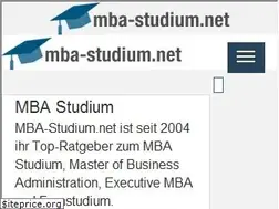 Sites similar to mba-studium.net