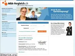 Sites similar to mba-vergleich.ch