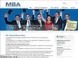 Sites similar to mba.at