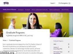 Sites similar to mba.tcu.edu