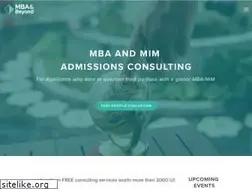 Sites similar to mbaandbeyond.com