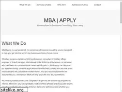 Sites similar to mbaapply.com