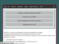 Sites similar to mbaboost.com