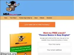 Sites similar to mbabullshit.com