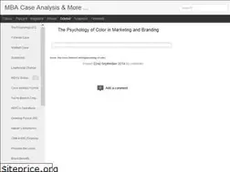 Sites similar to mbacase.blogspot.com