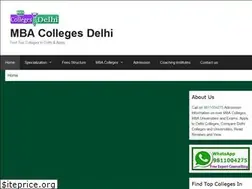 Sites similar to mbacollegesdelhi.co.in