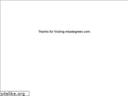 Sites similar to mbadegrees.com