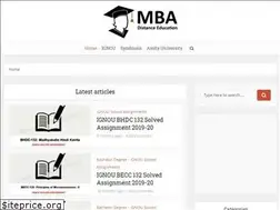 Sites similar to mbadistanceedu.in