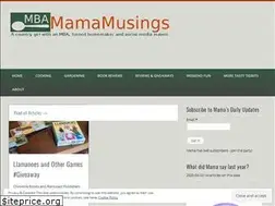 Sites similar to mbamamamusings.ca