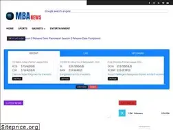 Sites similar to mbanews.in