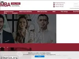 Sites similar to mbaonline.es