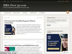 Sites similar to mbaover30.wordpress.com