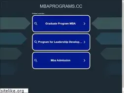 Sites similar to mbaprograms.cc