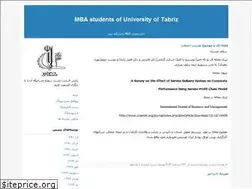 Sites similar to mbatabriz.blogfa.com