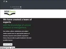 Sites similar to mbathesis.eu